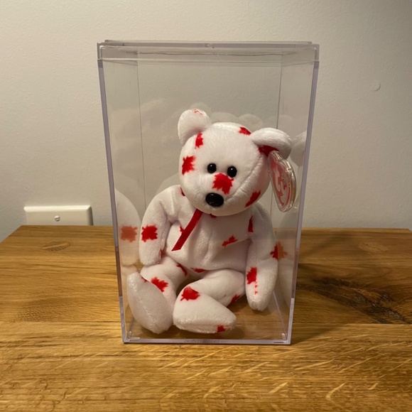 Ty Beanie Babies Chinook Canadian Maple Leaf Classic Bear 2000 in Box – VINTAGE - Picture 8 of 11